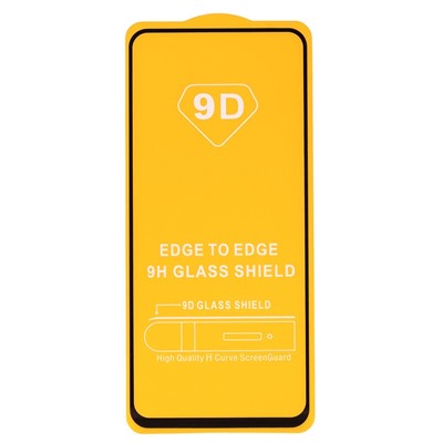 Защитное стекло Full Glue - 2,5D для "Tecno Pova 6 Pro 5G" (тех.уп.) (20) (black) (229175)