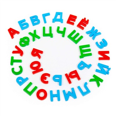 319666 Полесье Набор "Первые уроки" на магнитах (33 буквы) (в пакете)