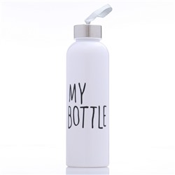 Бутылка для воды, 500 мл, My bottle, 21.5 х 6.5 см