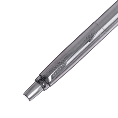 Ручка шариковая Parker Jotter Core Stainless Steel CT M, корпус из нержавеющей стали, серебристый матовый, синие чернила