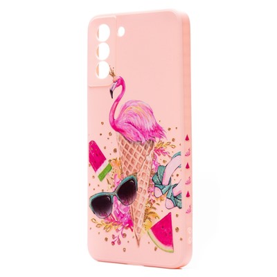 Чехол-накладка - SC246 для "Samsung SM-G996 Galaxy S21+" (003) (pink)