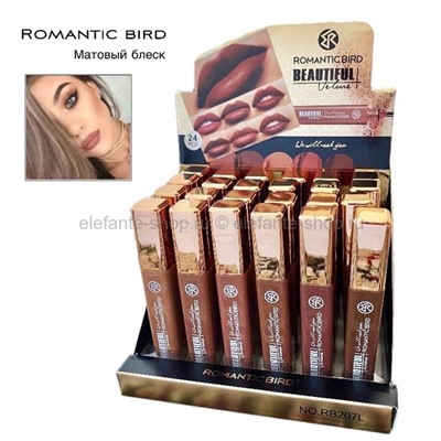 Матовый блеск для губ Romantic Bird Beautiful Volume