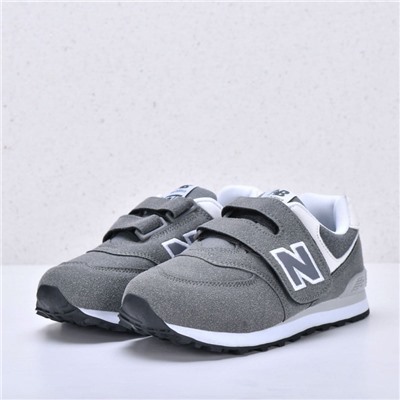 Кроссовки детские New Balance 574 цвет серый арт 1268