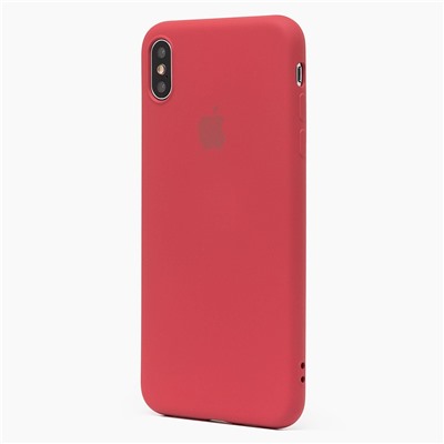 Чехол-накладка ORG Full Soft Touch для "Apple iPhone XS Max" (bordo)