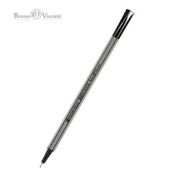 Ручка капиллярная (ФАЙНЛАЙНЕР) "BASIC" черная 0.4мм 36-0007 Bruno Visconti