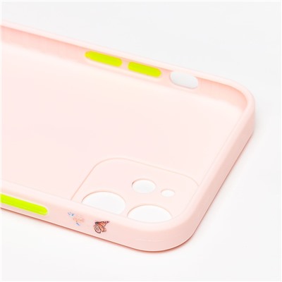Чехол-накладка - SC246 для "Apple iPhone 12" (006) (light pink)