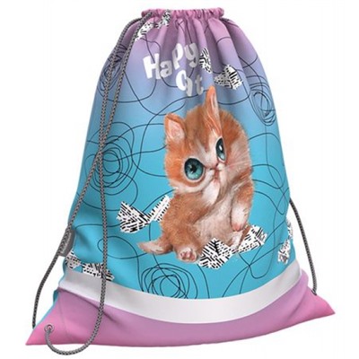 Сумка для сменной обуви 36,5х44 см Playful Kitten 60271 ErichKrause