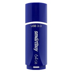 Флэш накопитель USB 64 Гб Smart Buy Crown 3.0 (blue)