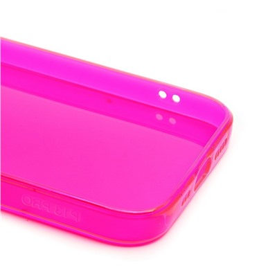 Чехол-накладка - SC344 для "Apple iPhone 13 Pro" (transparent/pink) (232038)