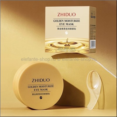 Гидрогелевые патчи с коллоидным золотом ZHIDUO Golden Moisturize Elastic Eye Mask 60 шт (106)