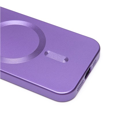 Чехол-накладка - SM020 Matte SafeMag для "Apple iPhone 15 Pro" (purple)