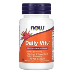 Now Foods, Daily Vits, 30 таблеток