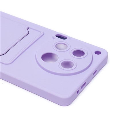 Чехол-накладка - SC337 с картхолдером для "Tecno Camon 30 5G" (light violet) (231100)