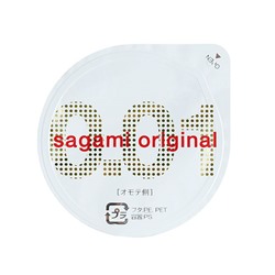 Супертонкий презерватив Sagami Original 0.01 - 1 шт.