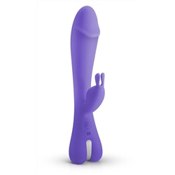 Фиолетовый вибратор-кролик Trix Rabbit Vibrator - 22,5 см.