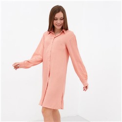 Рубашка (сорочка) женские KAFTAN "Горох", корал, размер 40-42