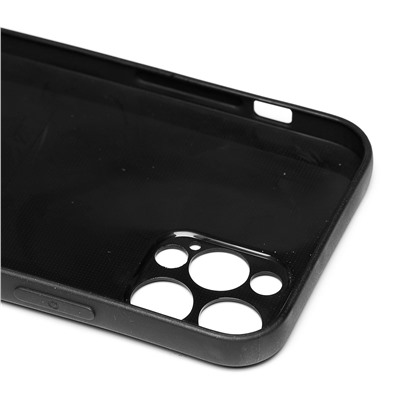 Чехол-накладка - SC263 с закрытой камерой для "Apple iPhone 12 Pro" (002) (black)