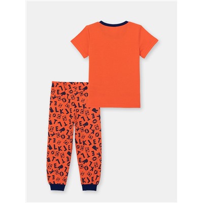 Пижама для мальчика Cherubino CSKB 50063-29 Оранжевый