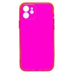 Чехол-накладка - SC344 для "Apple iPhone 12" (transparent/pink) (232058)