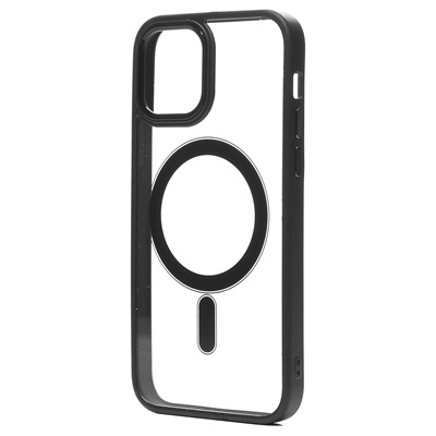 Чехол-накладка - SM004 SafeMag для "Apple iPhone 12/iPhone 12 Pro" (black)
