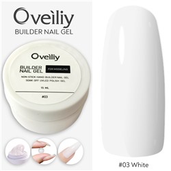 Oveiliy, Моделирующий гель-пластилин Builder Nail Gel #03, 15 мл