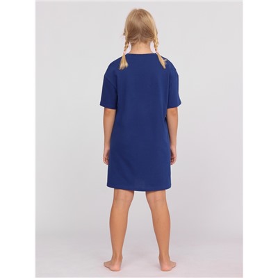 Сорочка для девочки Cherubino CSJG 50097-41 Темно-синий