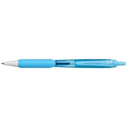 Ручка шариковая автомат. SXN-101-07FL "Jetstream" синяя 0.7мм голубой корпус (176891) Uni Mitsubishi Pencil
