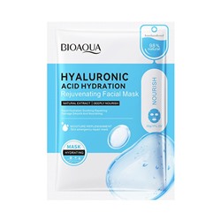 Маска для лица увлажняющая с гиалуроновой кислотой BIOAQUA Hyaluronic Acid Hydration