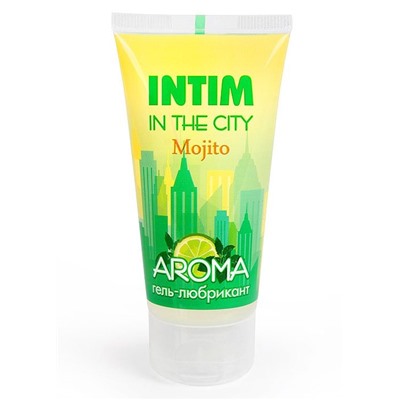 Увлажняющий лубрикант Intim Aroma с ароматом мохито - 60 гр.