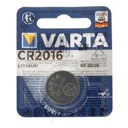 Батарейка литиевая Varta, CR2016-1BL, 3В, блистер, 1 шт.