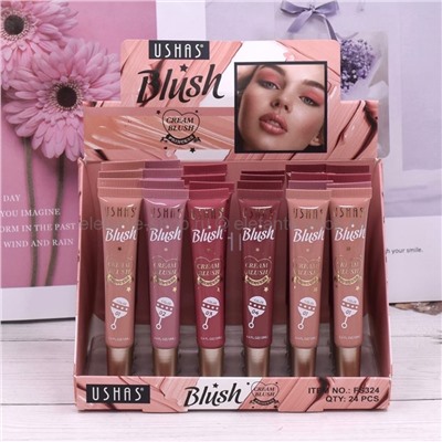 Набор румян USHAS Cream Blush Princess FS324 4 штуки