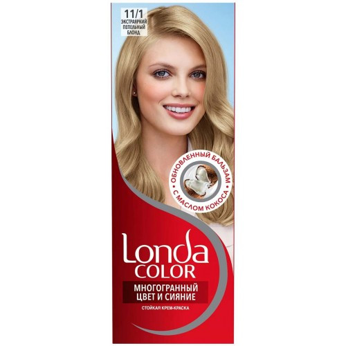 Краска для волос лонда пепельный блондин