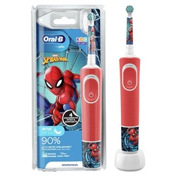 Зубная щетка Электрическая Детская Oral-B Vitality Kids Spidermen Человек-Паук для мальчиков