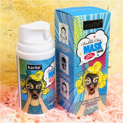 Пузырьковая маска для лица Karite Bubble Clay Mask 105ml (106)