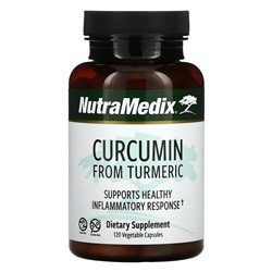 NutraMedix, Curcumin From Turmeric, Supports Healthy Inflammatory Response, 120 Vegetarian Capsules