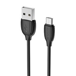 Кабель USB - micro USB Borofone BX19  100см 2,4A  (black)
