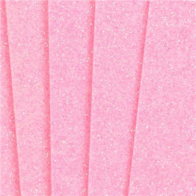 Фоамиран "Неоновый блеск - розовый" 2 мм формат А4 (набор 5 листов)