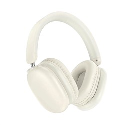 Bluetooth-наушники полноразмерные Borofone BO27 Rhyme (milky white)