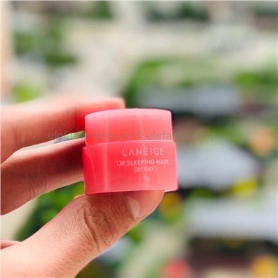 Ночная увлажняющая и питательная маска для губ LANEIGE Lip Sleeping Mask Mini, 3 гр (125)