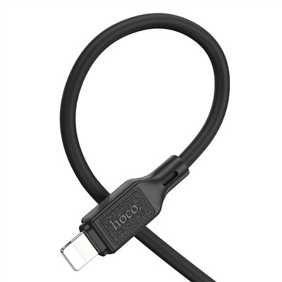 Кабель USB - Apple lightning Hoco X90 Cool  100см 2,4A  (black)