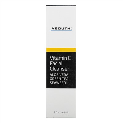 Yeouth, Очищающее средство для лица с витамином C, 3 ж. унц. (89 мл)
