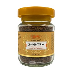 Кофе растворимый сублимированный Суматра Голд Индокафе Sumatra Gold Indocafe, Индонезия, 50 г Акция