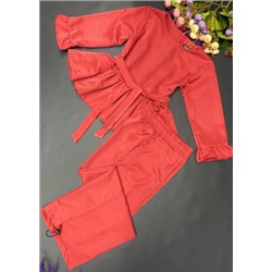 Костюм (блузка и брюки) #21005220