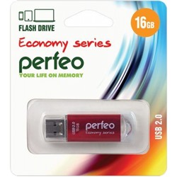 USB-флеш-накопитель PERFEO 16GB E01 Red economy series Perfeo