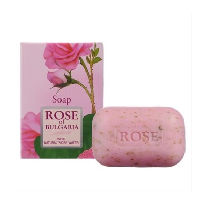 Роуз оф Болгария мыло с частичками лепестков роз 100г