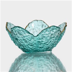 Салатник стеклянный фигурный «Цветок», 150 мл, 12×5 см