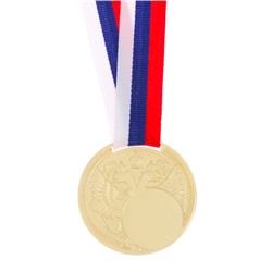 Медаль «Герб», под нанесение, золото, d=5 см