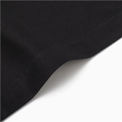 Полотенце Этель Home 40х73 см, цв.чёрный, 100% хл, саржа 190 г/м2
