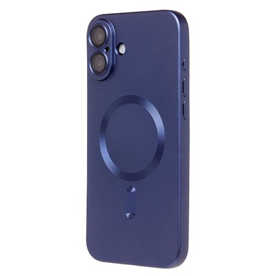 Чехол-накладка - SM020 Matte SafeMag для "Apple iPhone 16 Plus" (dark blue) (234703)