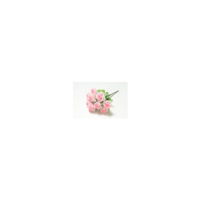Искусственные цветы, Ветка в букете роза 9 голов (1010237) микс